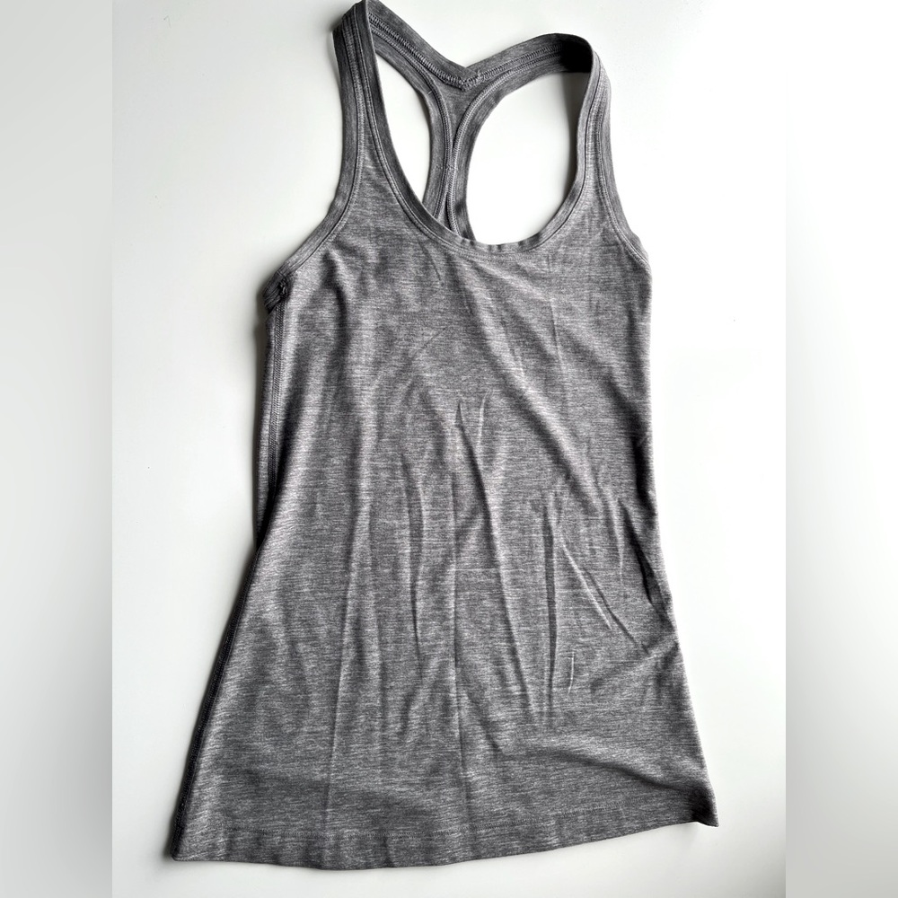 Grey Lululemon Racerback Tank